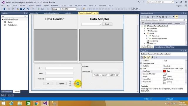 How to delete data from sql server using store procedure Windows form C# смотреть онлайн