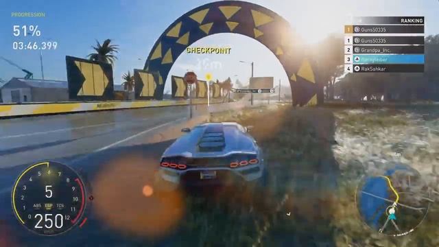 The Crew Motorfest - 28 Player Grand Race PvP Gameplay (Street Tier 1, Hypercar, Rally Raid) смотреть онлайн