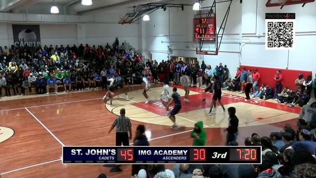 1/3/23 Behan Strong Invitational Basketball Tournament: St. John's Cadets vs. IMG Academy Ascenders смотреть онлайн
