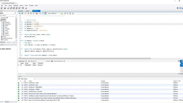 Hospital SQL Database & Queries смотреть онлайн