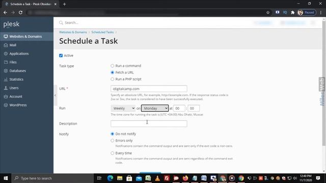 How to Setup Scheduled Tasks in Plesk? | MilesWeb смотреть онлайн