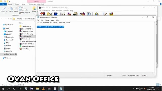 Cara Instal Microsoft Office 2007 Word, Excel, Power Point Dengan Benar смотреть онлайн
