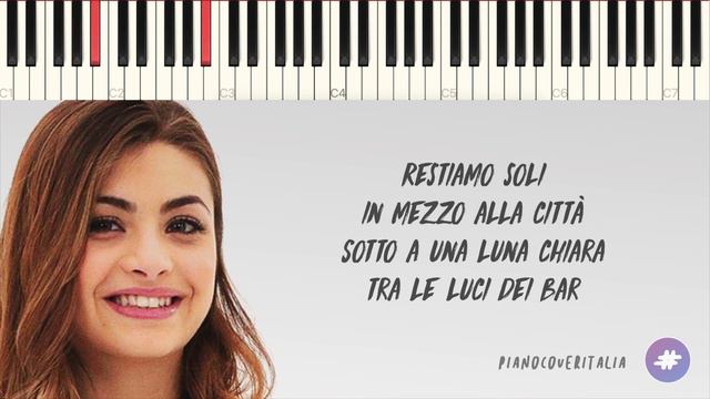 Emma Muscat, Astol, Alvaro De Luna | Meglio Di Sera // Piano Karaoke con Testo смотреть онлайн