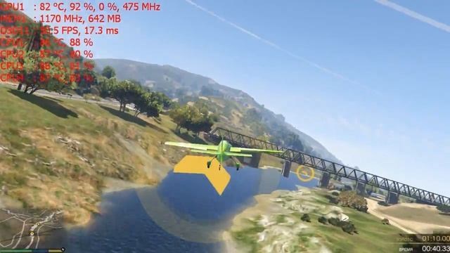 GTA 5 GAMEPLAY NOTEBOOK i5 2450m + GT 630m 1GB смотреть онлайн