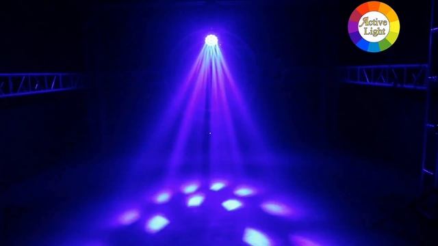 Bee Eye 18 12W RGBW Пчелиный глаз 1080 audiovk com смотреть онлайн