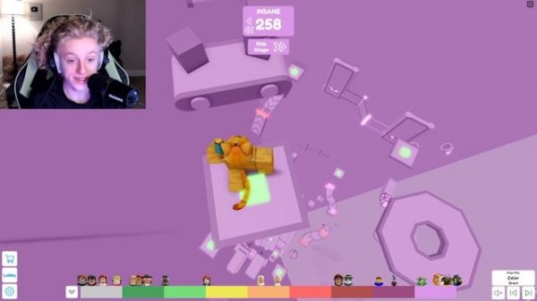 Tower Per Difficulty Chart Obby (Stages 240-270)