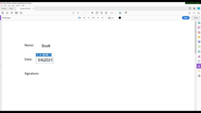 How to fill and sign a PDF using Adobe Acrobat Reader смотреть онлайн