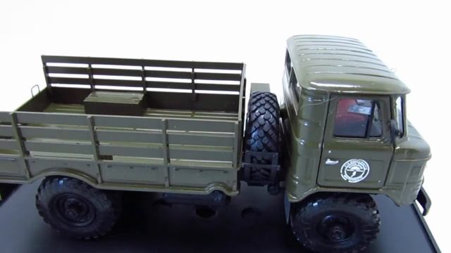 Обзор модели ГАЗ-66-02 Ad Modum в масштабе 1/43 смотреть онлайн