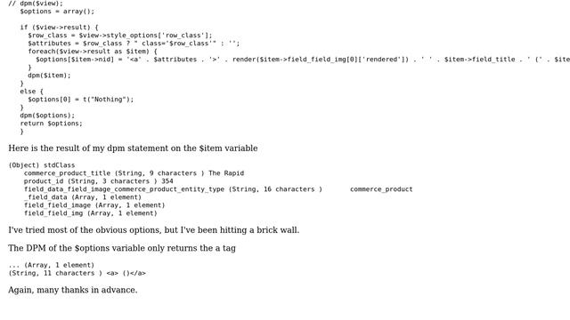 Help with finding field reference to node title within webform select options view? field... смотреть онлайн