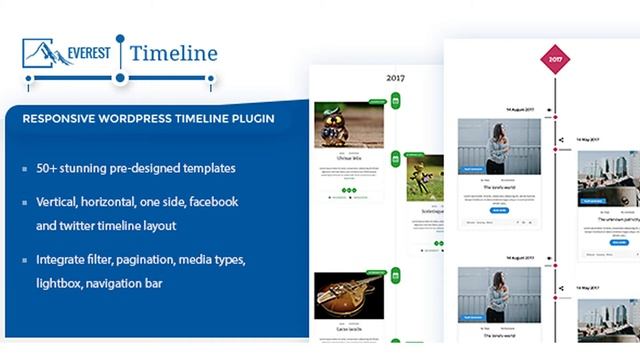 Everest Timeline - Responsive WordPress Timeline Plugin | Codecanyon Scripts and Snippets смотреть онлайн