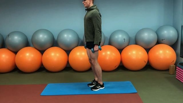 Подъем на носки стоя. Тренировки дома. DoubleFit смотреть онлайн
