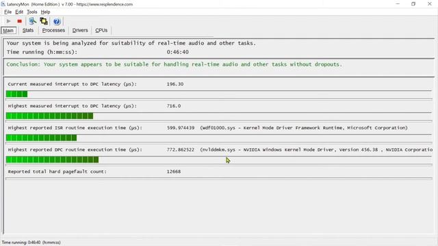 Real user review: Latency monitoring on Acer Nitro 5 Ryzen7 4800H, GTX1650, 8GB single channel RAM смотреть онлайн