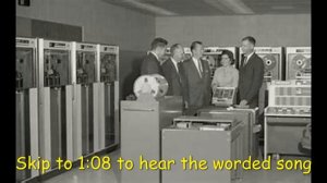 Daisy Bell - IBM 7094 (1961)