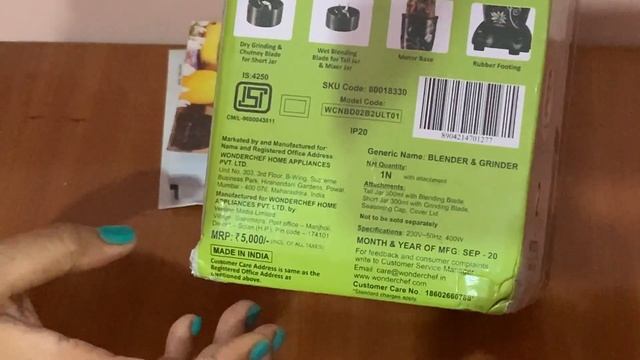 Wonderchef Nutriblend 400w Juicer, Mixer, Grinder Review in Hindi | Cheap & Best Mixer Grinder смотреть онлайн