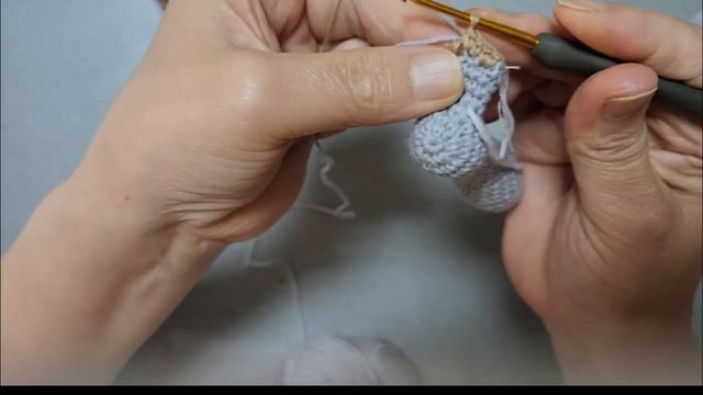 코바늘amigurumi 2023 rabbit ,bunny ,feet, legs,part 1 смотреть онлайн