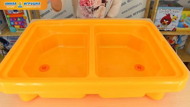 Столик для игр с песком и водой «Водяные приключения» (набор из 12 предметов) смотреть онлайн