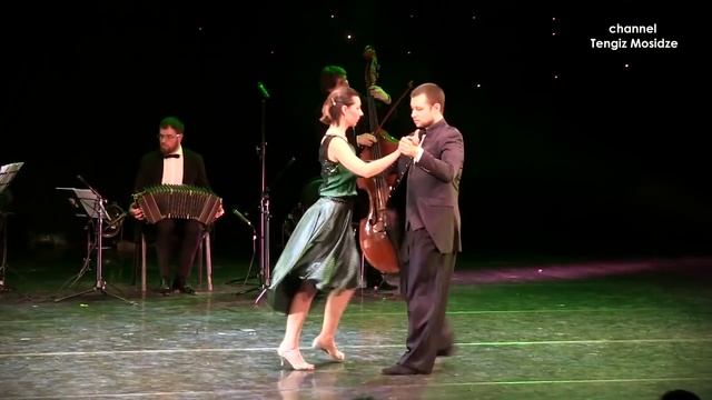 "Androgyne". Ekaterina Lebedeva and Alex Krupnikov with “Pasional orquesta”. Танго 2016. смотреть онлайн