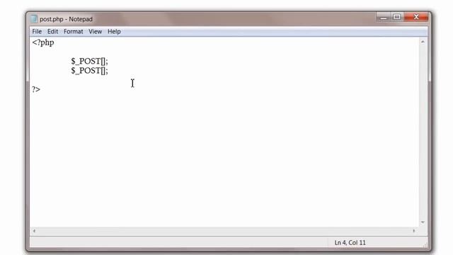 POST Method In Action: Simple Form смотреть онлайн