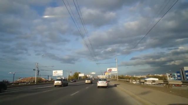 Авто прогулки по Новосибирску за рулем - 3. Димитровский Мост смотреть онлайн