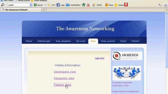 The Awareness Network, To Whom Should I Display My Actions And, Whose Actions Should I Monito смотреть онлайн