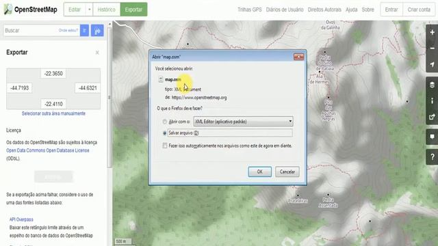 COMO EXPORTAR DADOS DO OPEN STREET MAP PARA O GOOGLE EARTH - OSM TO KML / KMZ смотреть онлайн
