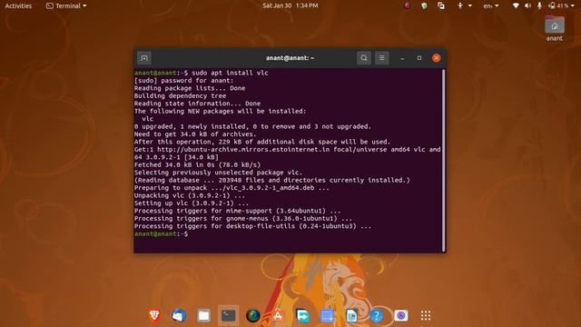 HOW TO INSTALL VLC MEDIA PLAYER IN UBUNTU | LINUX | KALI LINUX смотреть онлайн