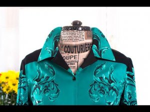 Подготовка к втачиванию воротника  Часть 2