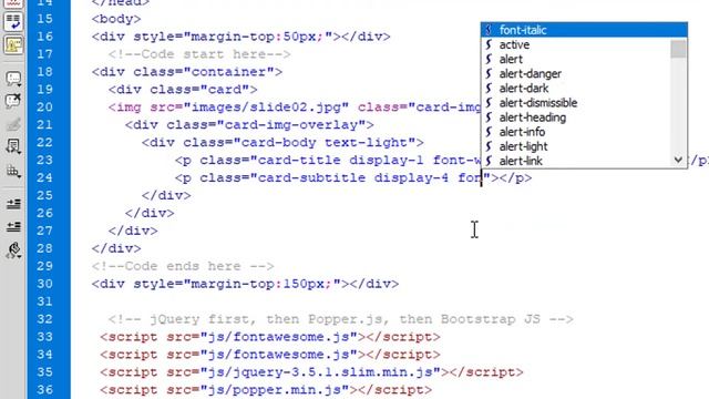 How To place texts on image card in Bootstrap 4| Responsive Image Card смотреть онлайн