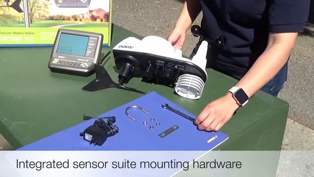 Установка и настройка блока датчиков метеостанции Vantage Vue (на русском языке) смотреть онлайн