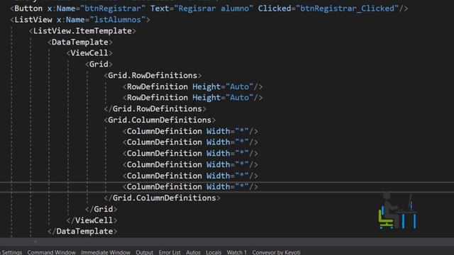 Como mostrar los registros guardados en la Base de Datos SQLite con Xamarin.Forms Visual Studio смотреть онлайн