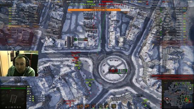 World of Tanks. G.W.Tiger и СУ-14-1 Стрим на арте!!! смотреть онлайн