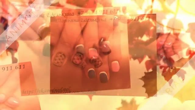 Покрытие гель лаком. Коллекция дизайнов. смотреть онлайн