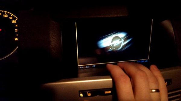 Планшет вместо GID Opel Astra H