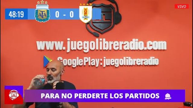 #ARGENTINA VS. #URUGUAY | FECHA 5 | #Eliminatorias2026 | JUEGO LIBRE RADIO - ? EN VIVO смотреть онлайн