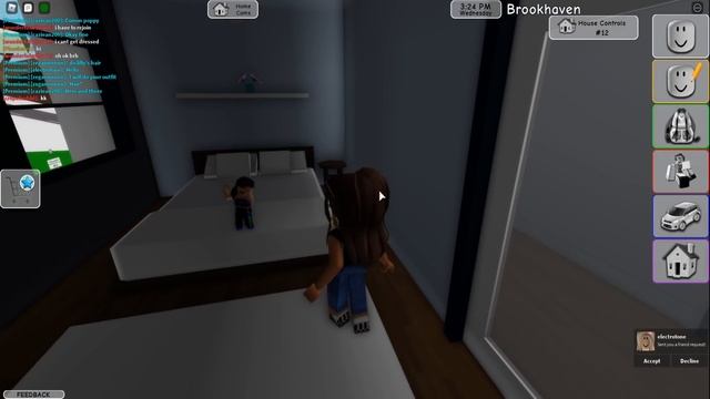 OUR NEW ROOMATE THREW A PARTY WITHOUT ASKING... Brookhaven Roleplay смотреть онлайн