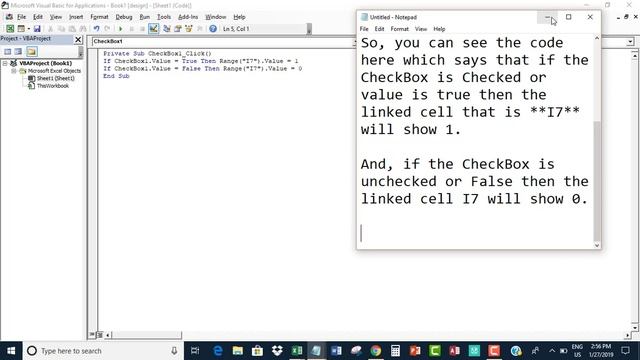 Create CheckBox (ActiveX) in Excel VBA смотреть онлайн