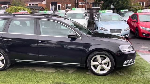 VW PASSAT 2012 ESTATE BLACK смотреть онлайн