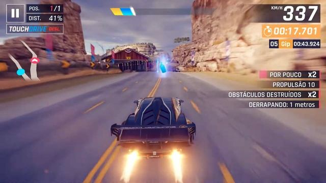 ASPHALT 9 GRAND PRIX COM LAMBORGHINI ESSENZA SCV12/MEIO OESTE/R-2/Hs 00:37.XXX ⭐⭐ смотреть онлайн