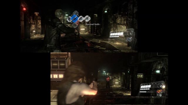 Resident Evil 6 Full Walkthrough [Chapter 2] [Leon & Helena] [Split Screen] with @Kyushadow смотреть онлайн