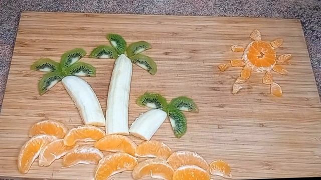 Фруктовая тарелка для детей ?Фуд-арт Фударт ?Красивая фруктовая нарезка ? Foodart ? Оформления еды