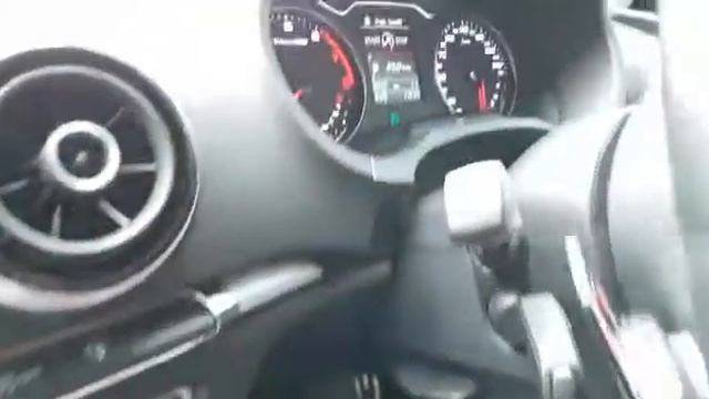Audi A3 Hill Hold demonstration after retrofit. смотреть онлайн