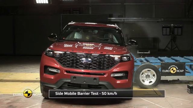 Ford Explorer PHEV Crash Test by Euro NCAP | 5 Stars Rating смотреть онлайн