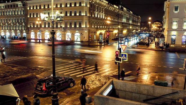 Timelapse Saint-Petersburg February 2019 смотреть онлайн