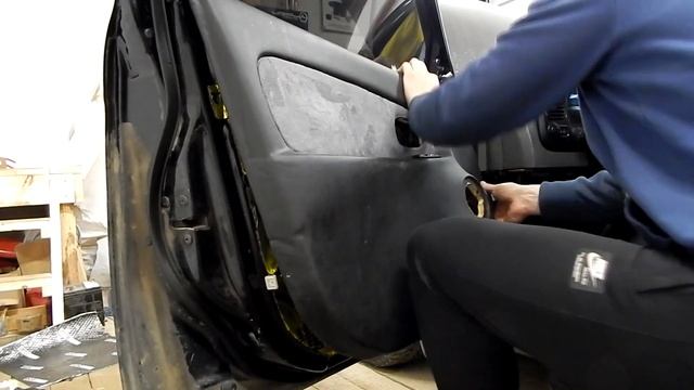 Переделка инсталляции в Kia Spectra. Установка автозвука по правильному!!! смотреть онлайн