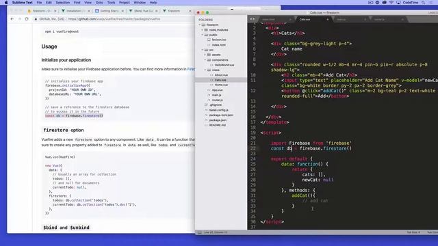 Cloud Firestore with Vue CLI, Part 3: Integrating Firestore смотреть онлайн