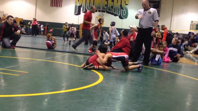 LIL' ROLAND RISO - SPAZZ WRESTLING - CLEARVIEW HS, MULLICA HILL NJ - 1/10/15 смотреть онлайн