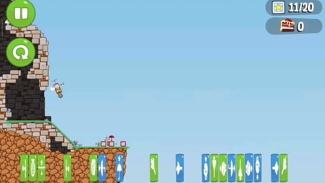 много кнопок... bad piggies смотреть онлайн