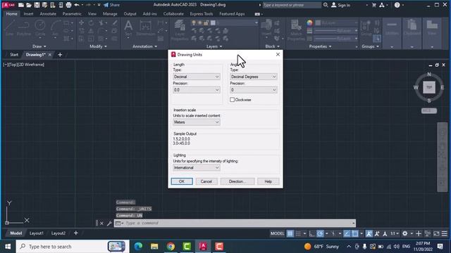 How to change units in Autocad 2023 смотреть онлайн