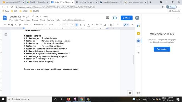 DEVOPS with AWS tutorials || Demo - 4 || by Mr. Lakshmi Rao On 16-07-2021 @6AM IST смотреть онлайн