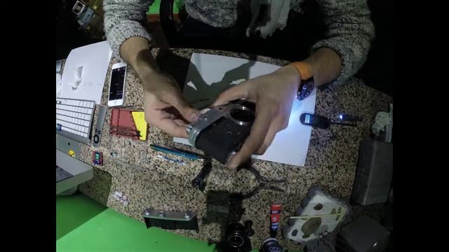 Zorki 4 repair time lapse смотреть онлайн